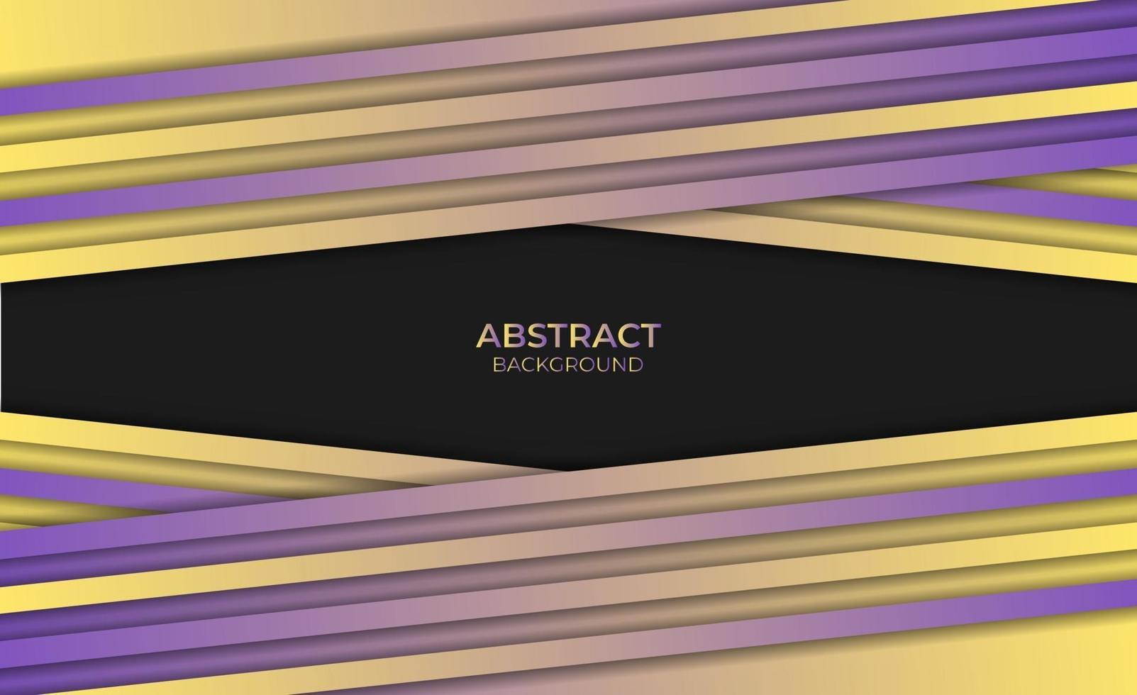 fondo degradado de estilo abstracto diseño moderno amarillo púrpura vector