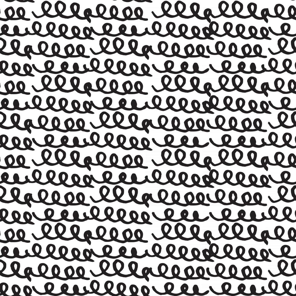 Seamless pattern Doodles texture elements. Vector hand drawn