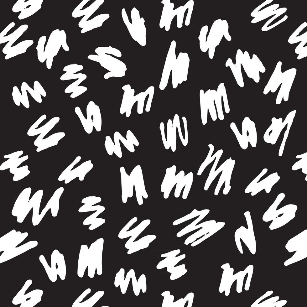 Seamless pattern Doodles texture elements. Vector hand drawn