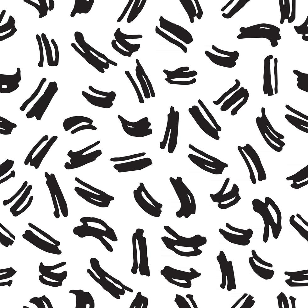 Seamless pattern Doodles texture elements. Vector hand drawn