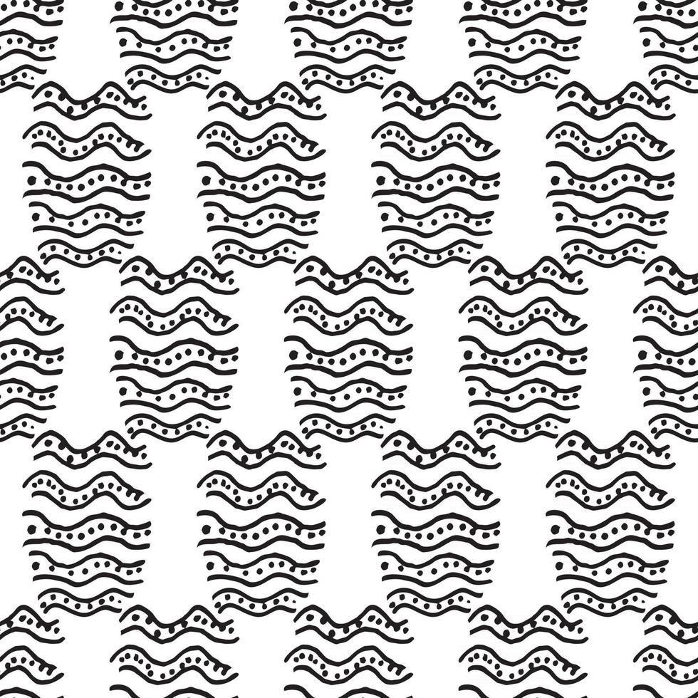 Seamless patterns with doodles textures, vector strokes