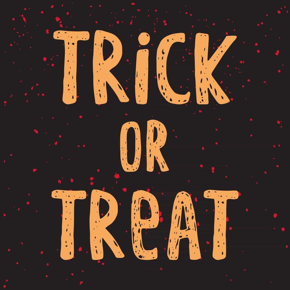 Halloween poster with text vector
