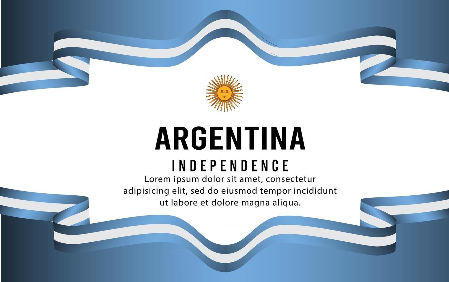 independencia argentina dia-10 vector