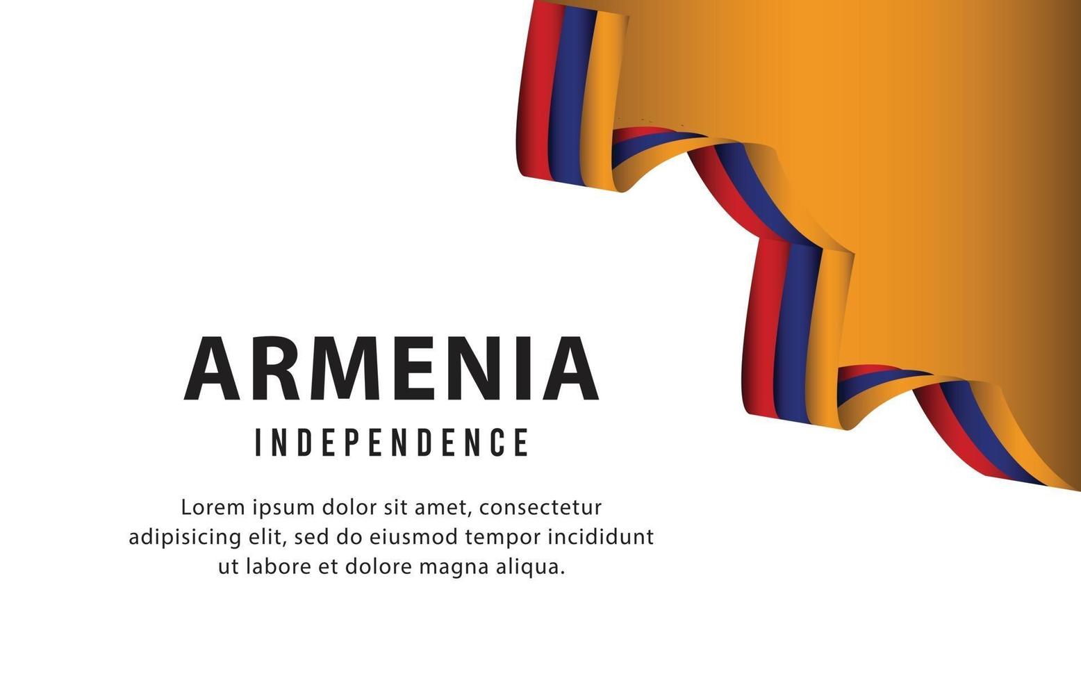 ARMENIA INDEPENDENTCE DAY-14 vector