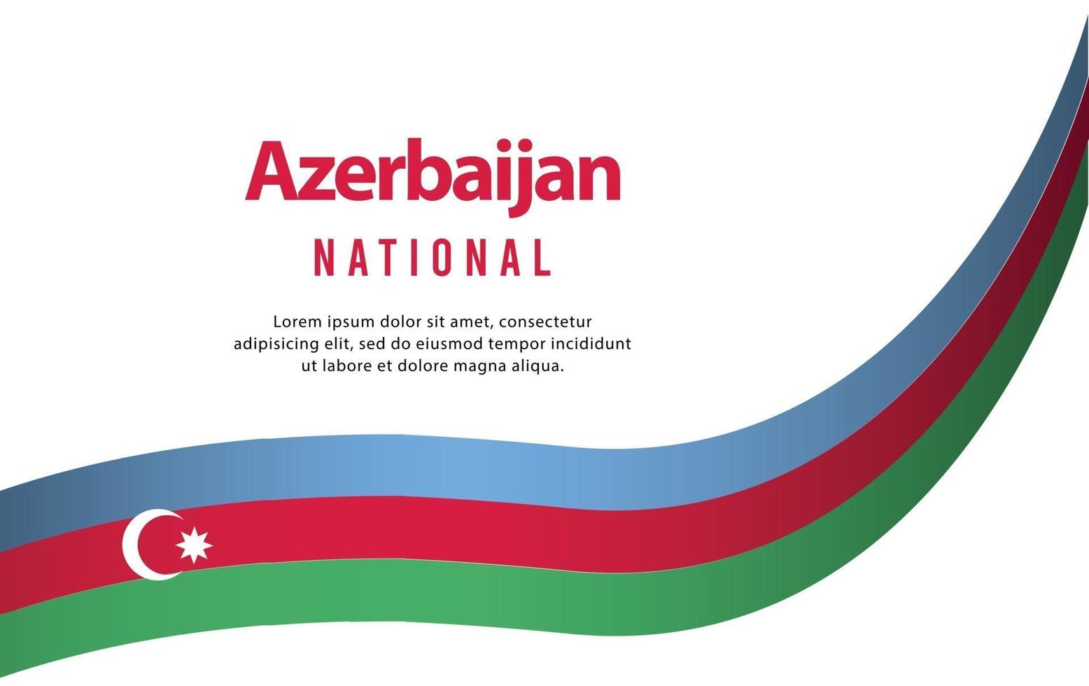 día de la independencia de azerbaiyán-09 vector