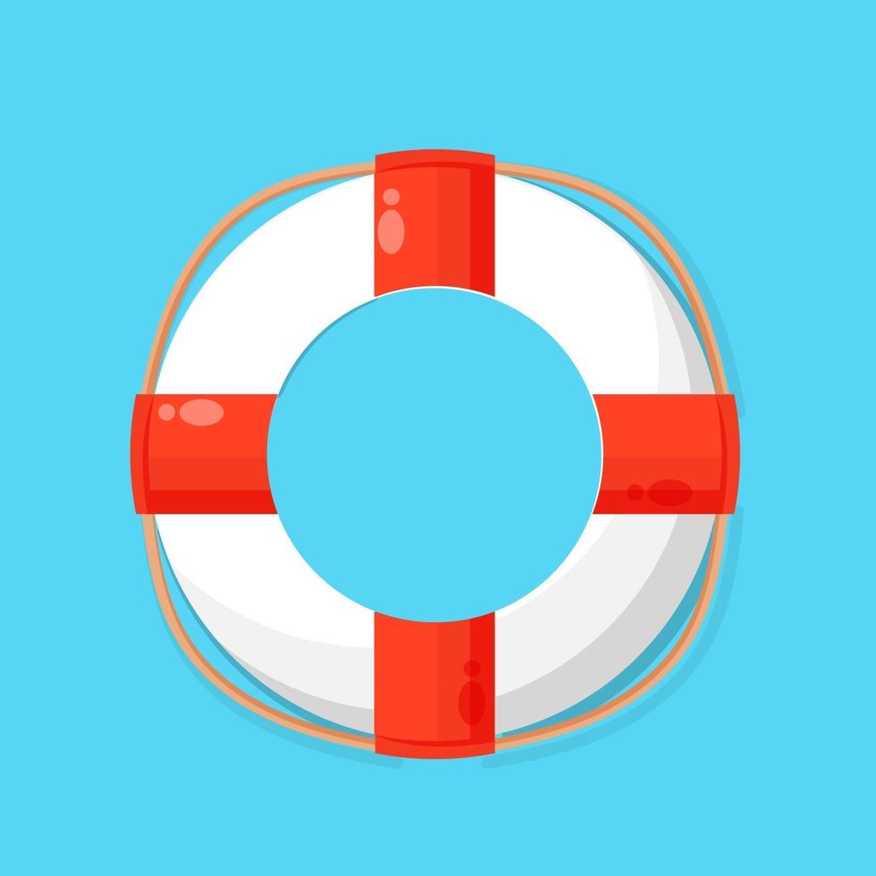 Life buoy icon illustration vector