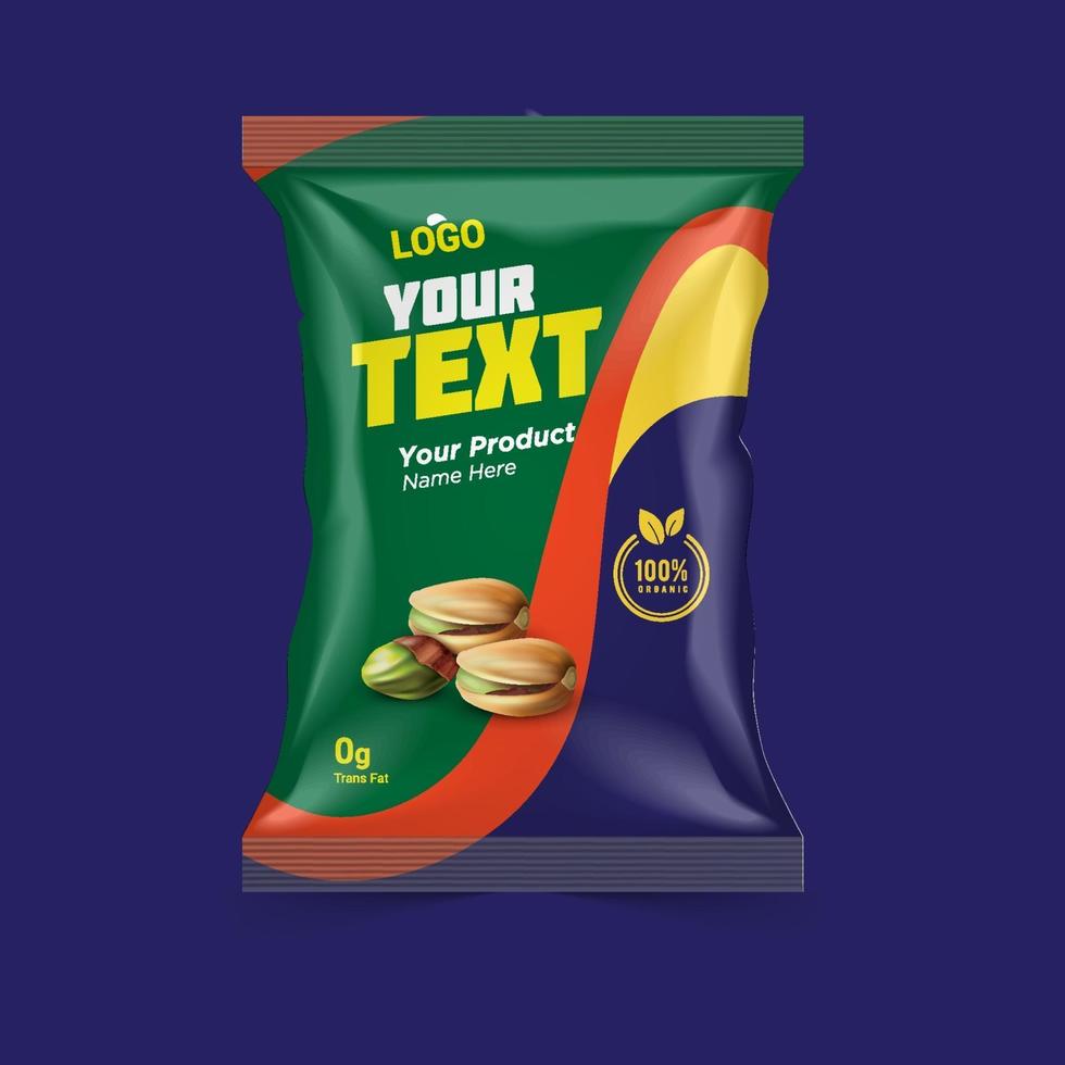 2D Mister Potato Chips Food Packaging Illustration - Illustration Agent  Website