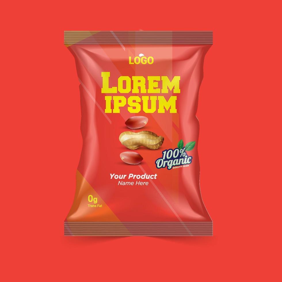 Free Potato chips package design, foil bags with the original file in 3d illustration. Chip's packaging ideas chip packaging, packaging, chips. vector