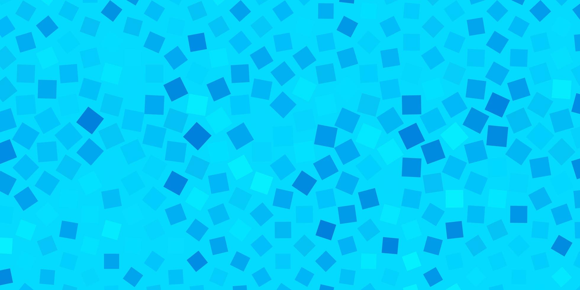 Light BLUE vector pattern in square style. Modern design with rectangles in abstract style. Best design for your ad, poster, banner.