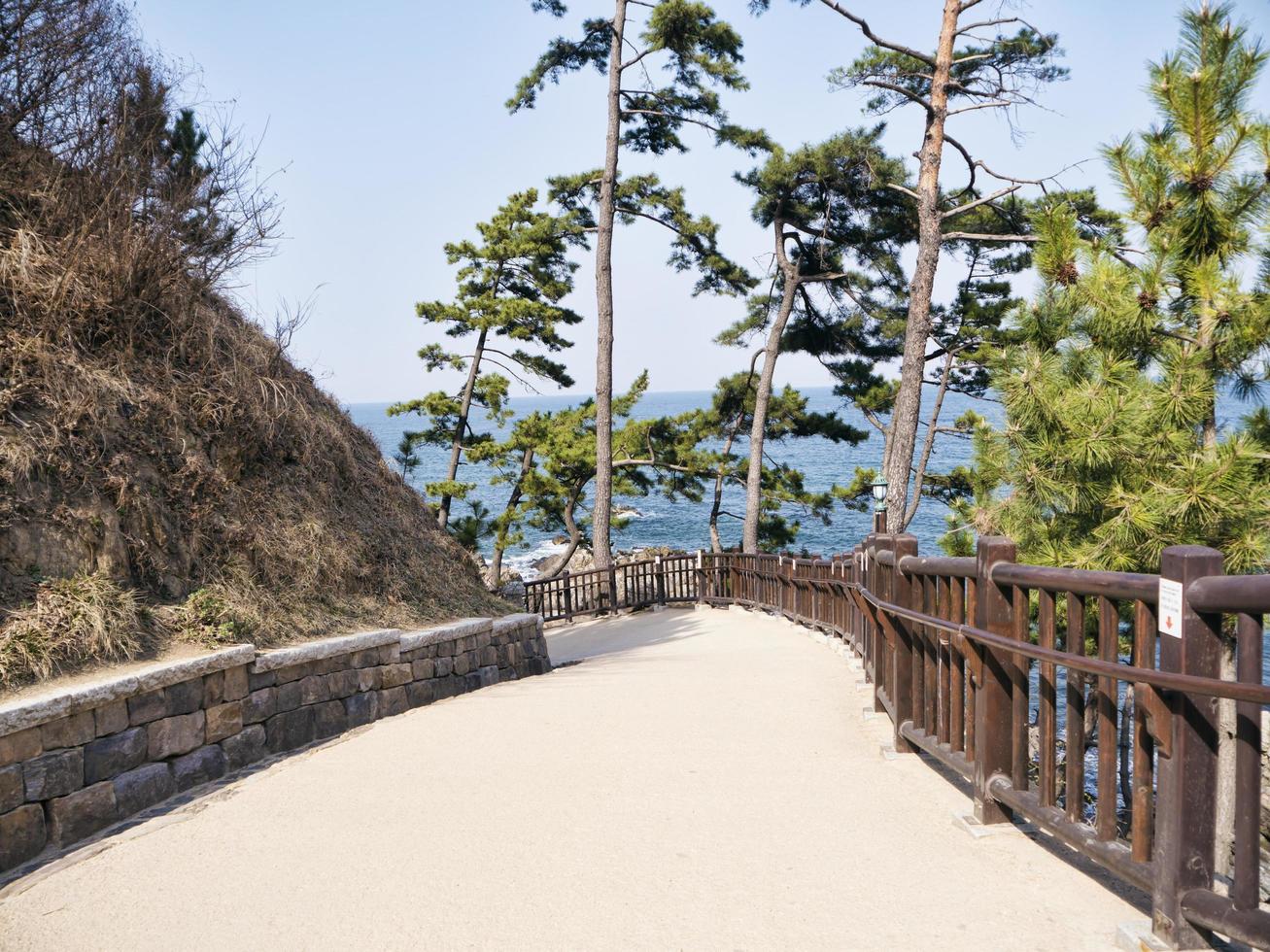 Beautiful place in Naksansa temple, South Korea photo