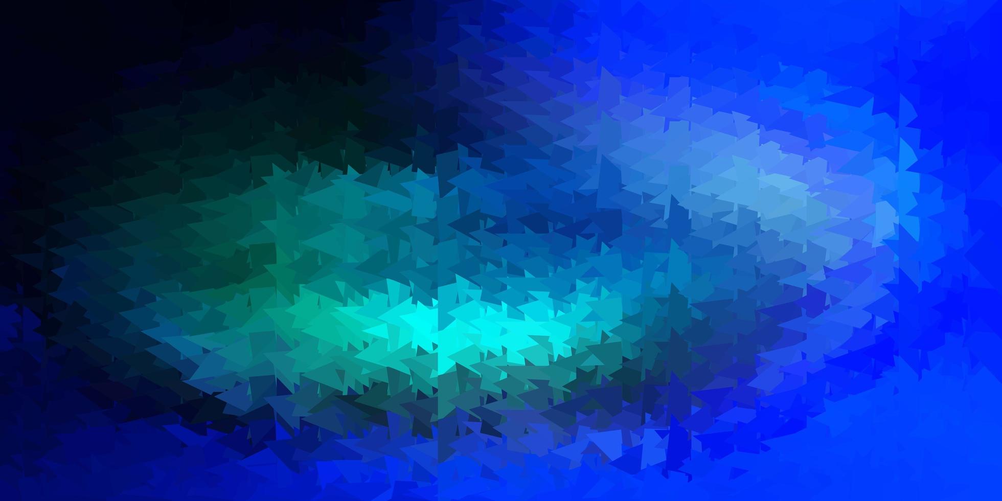 Light blue vector gradient polygon design.