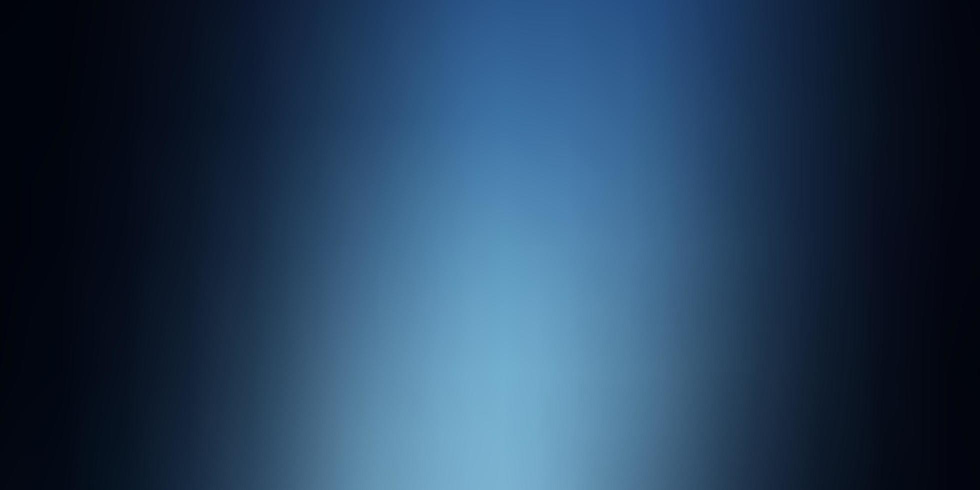 Dark BLUE vector modern blurred background. Elegant bright illustration with gradient. New side for your design.