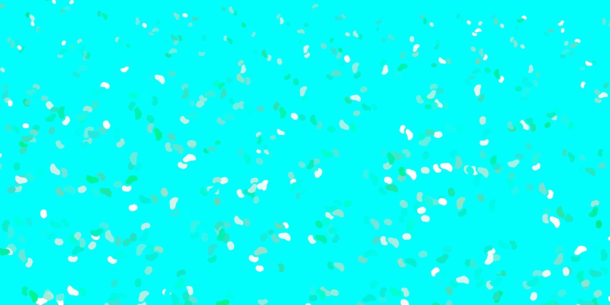 Light green vector template with abstract forms.