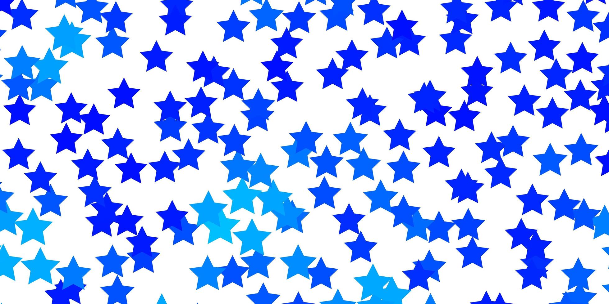 patrón de vector azul claro con estrellas abstractas. colorida ilustración en estilo abstracto con estrellas de degradado. mejor diseño para su anuncio, cartel, banner.