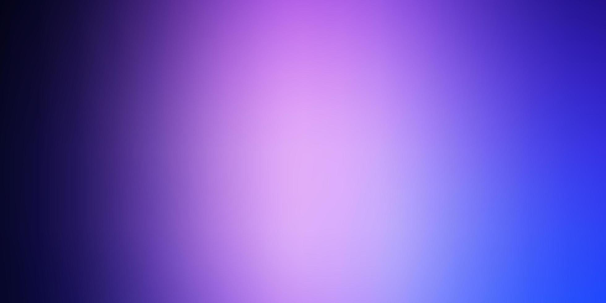 Fondo borroso abstracto del vector púrpura claro. Ilustración abstracta degradada con colores borrosos. nuevo lado para su diseño.
