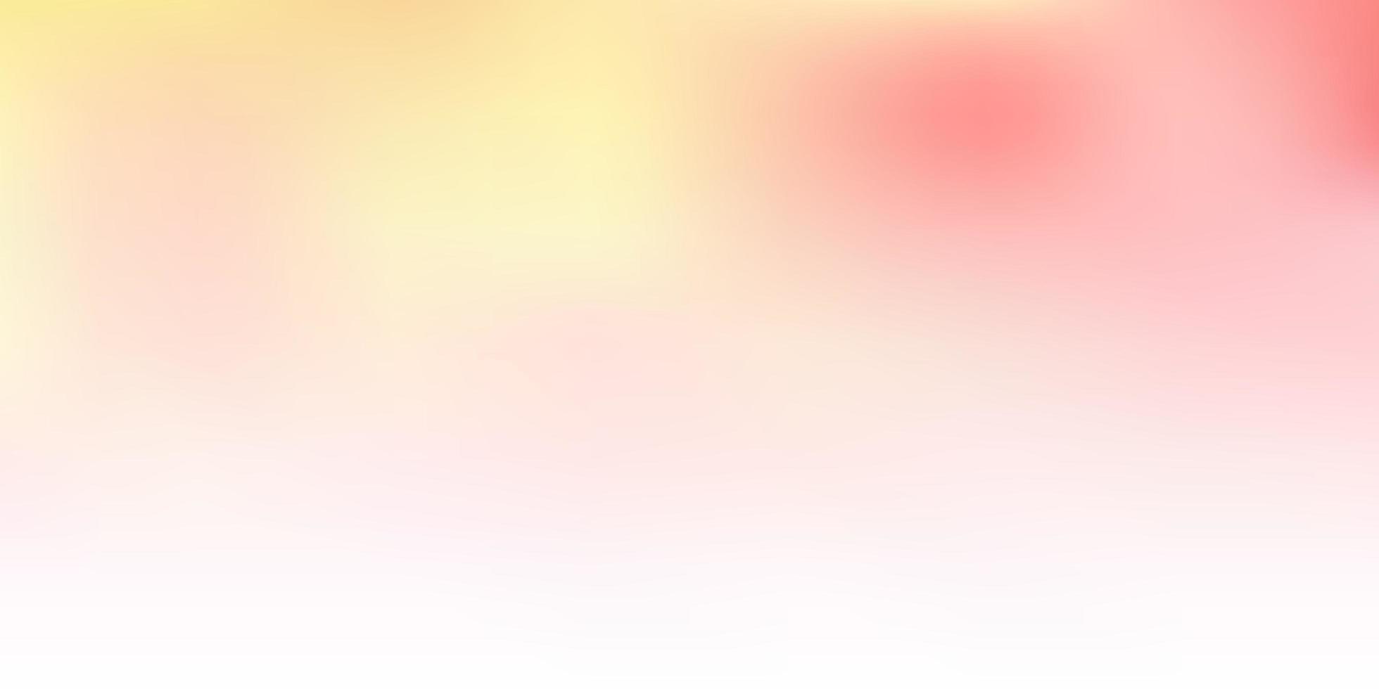 Light red, yellow vector blur backdrop.