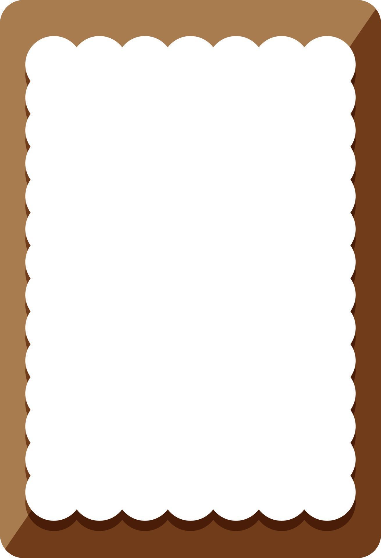 Empty brown curl frame banner template 20 Vector Art at Vecteezy Within Microsoft Word Banner Template
