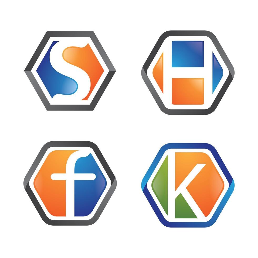 Abstract logo images illustration vector