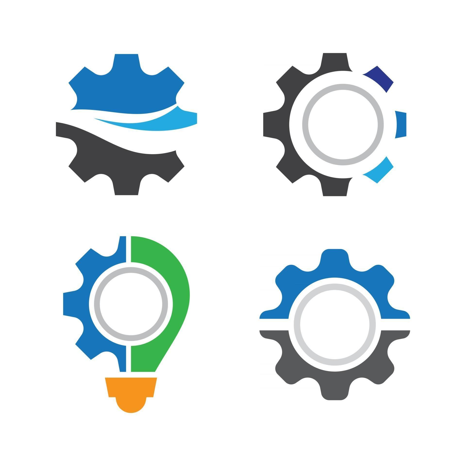 imágenes de logo de engranajes 2747831 Vector en Vecteezy