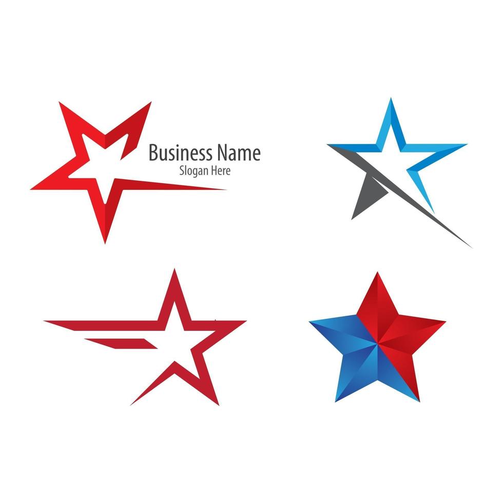 Star logo images vector