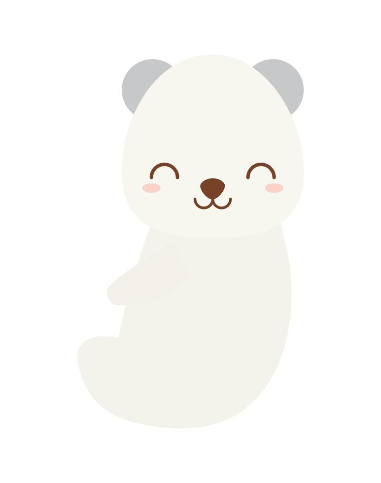 cute baby seal vector