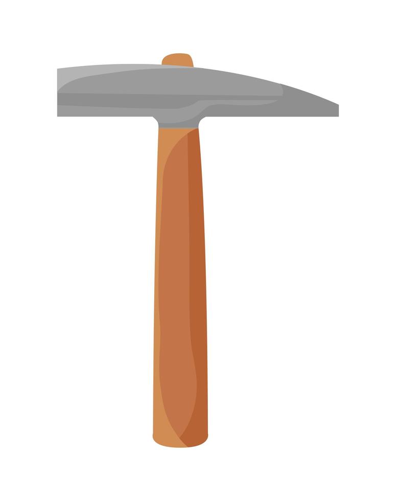 mining pickaxe design vector