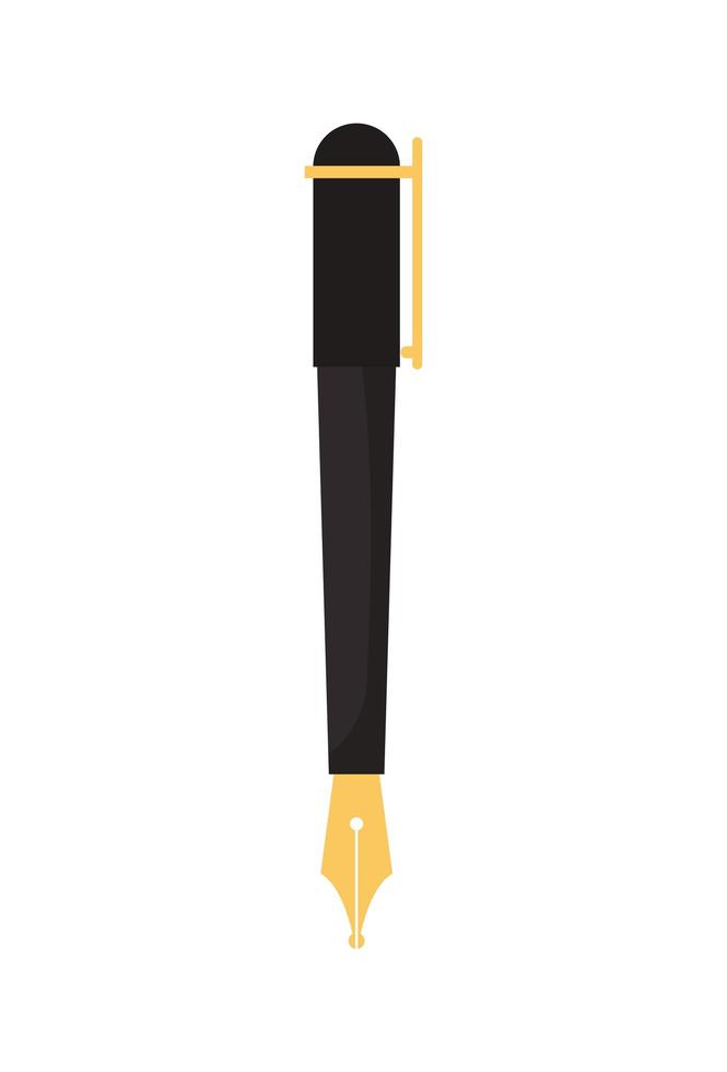 pen with lid vector
