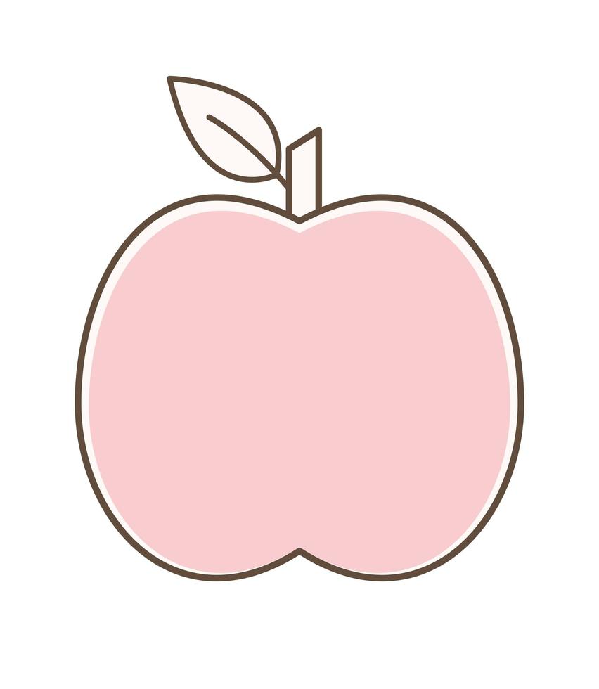 pink apple icon 2748779 Vector Art at Vecteezy