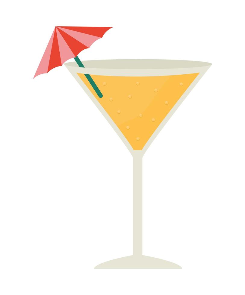 icono de copa de martini vector