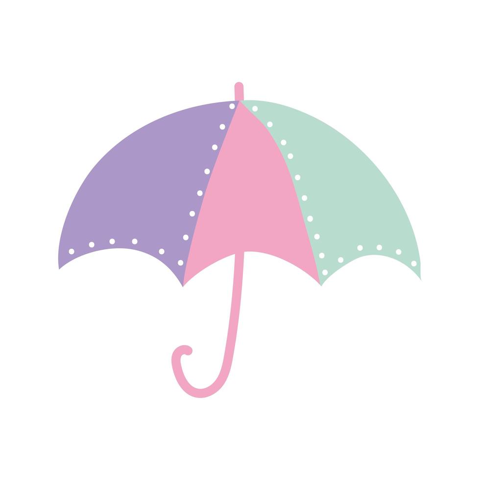 umbrella on a white background vector