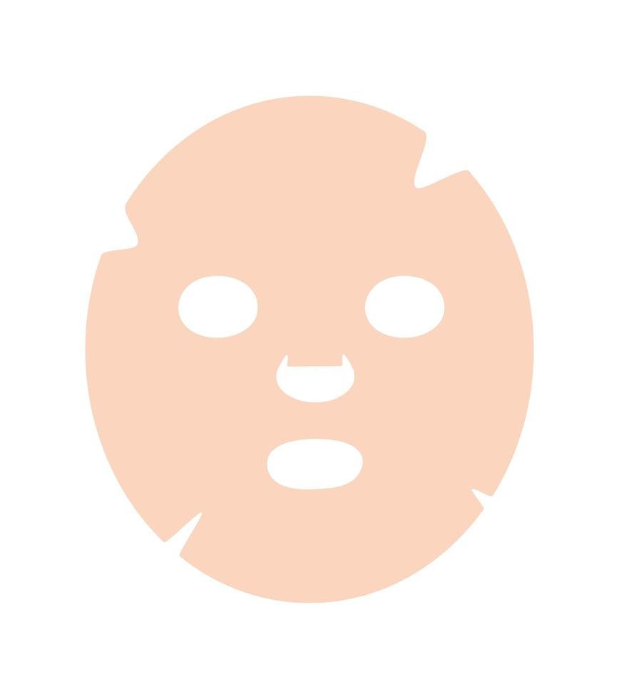 facial mask isolated vector