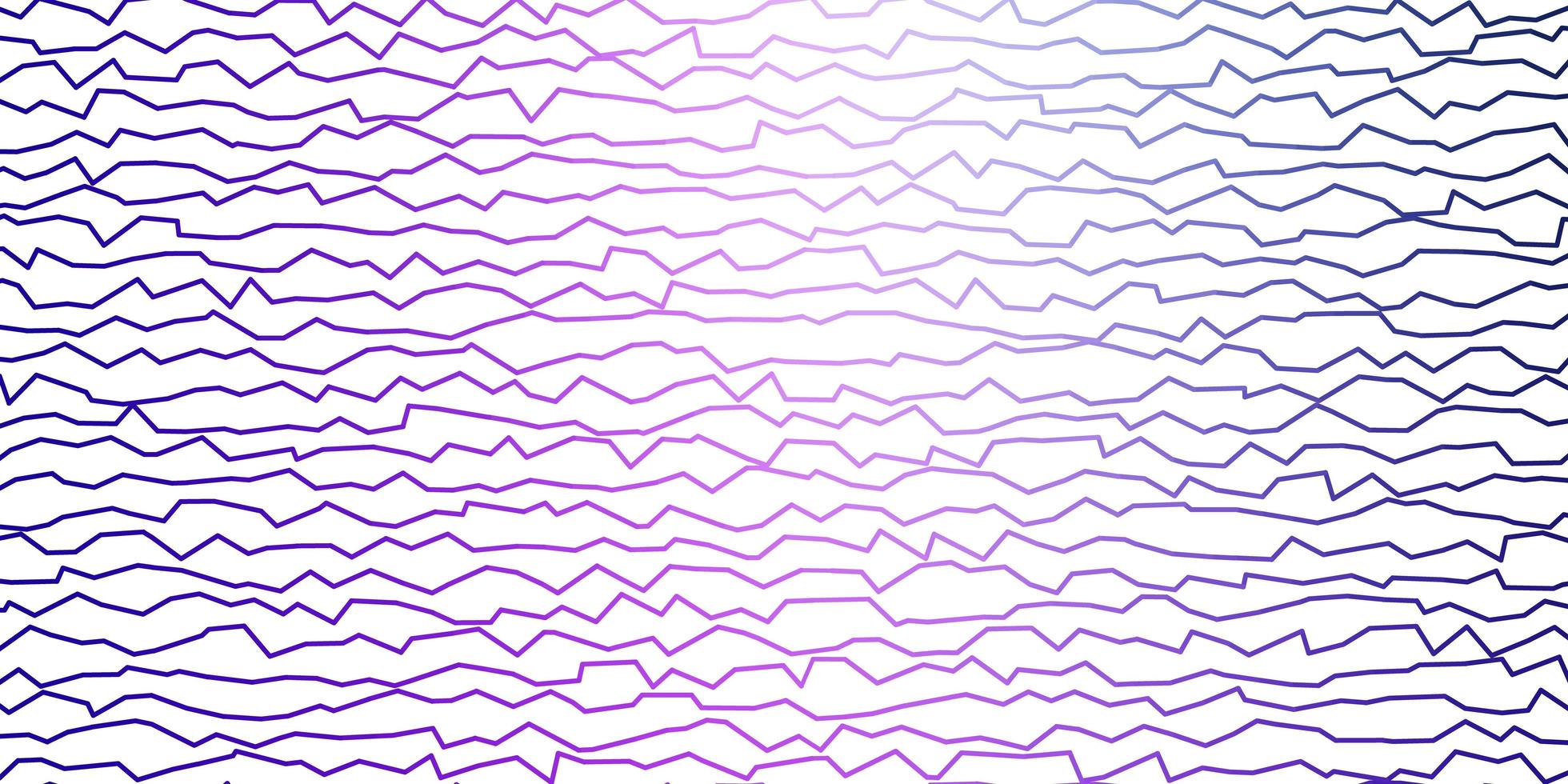 Dark Purple, Pink vector template with lines. Abstract illustration with bandy gradient lines. Template for your UI design.