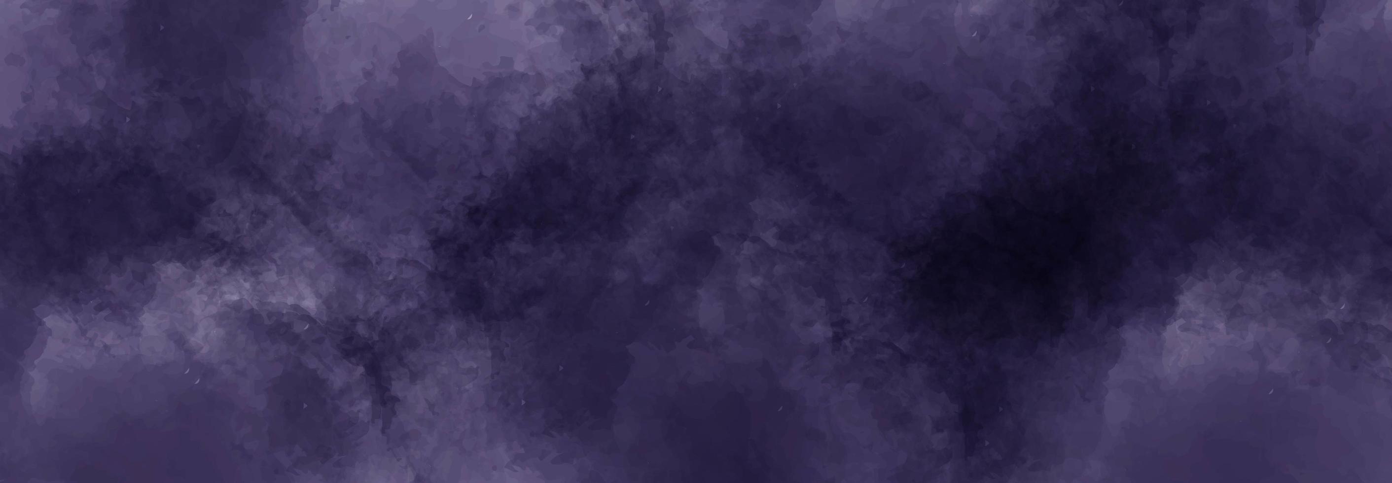 Dark purple watercolor abstract background photo