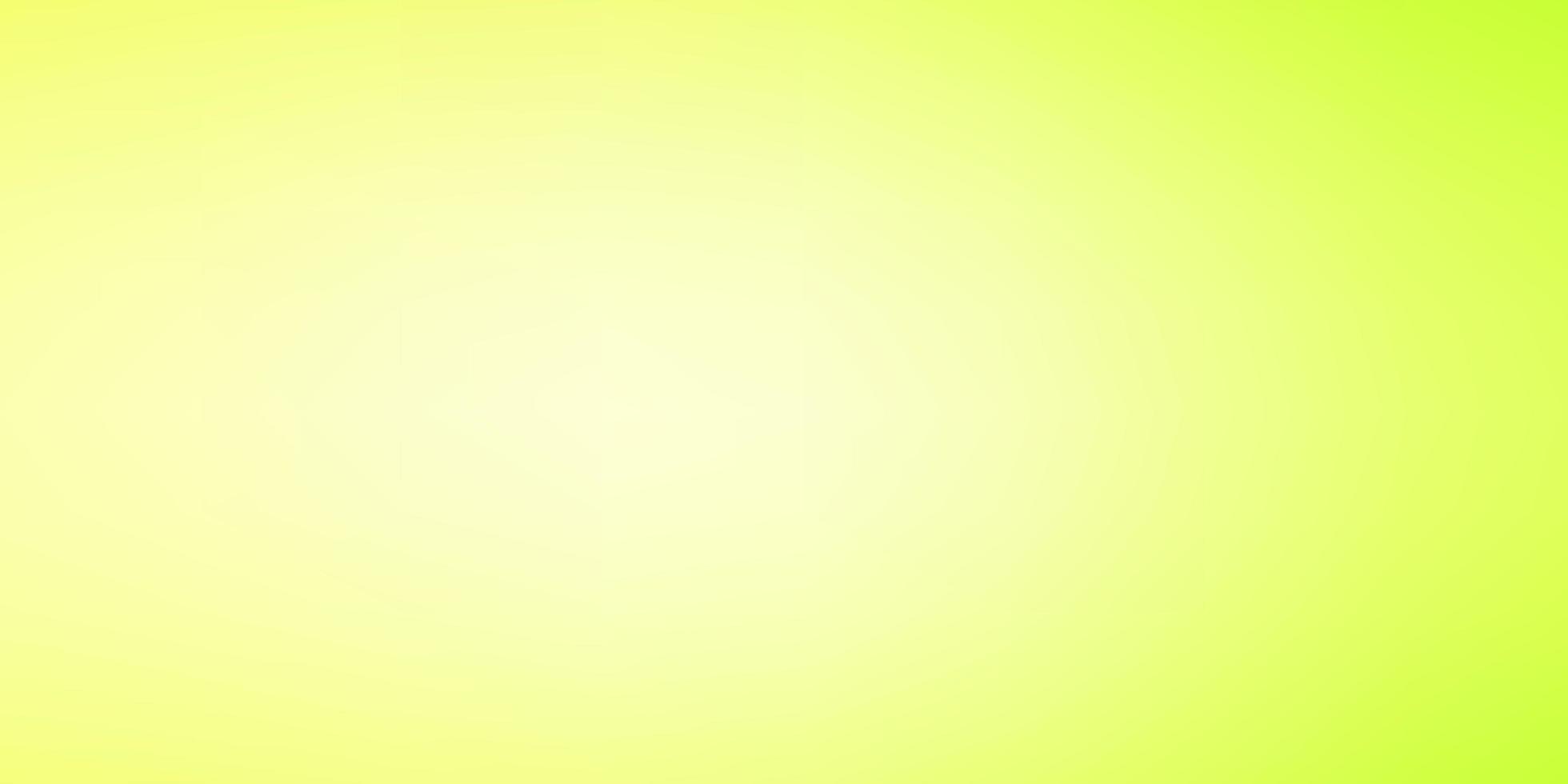 Telón de fondo de desenfoque colorido vector verde claro, amarillo. nueva ilustración colorida en estilo de desenfoque con degradado. diseño para páginas de destino.