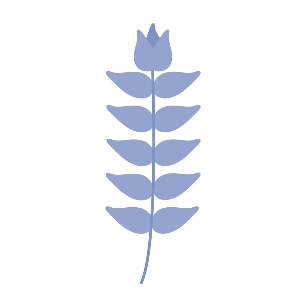 flower with a blue color 2751280 Vector Art at Vecteezy
