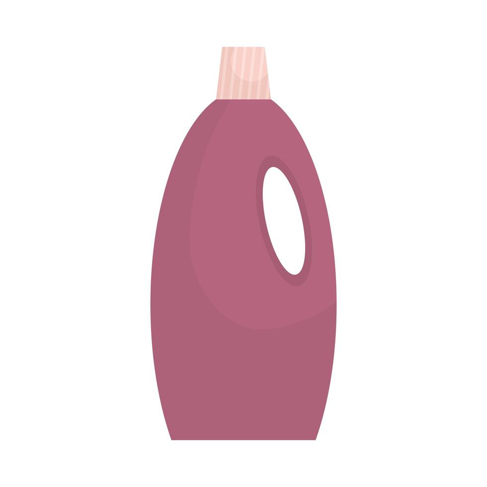 detergent bottle on a white background vector