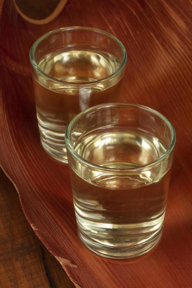 Delicious mezcal alcoholic beverage assortment background photo
