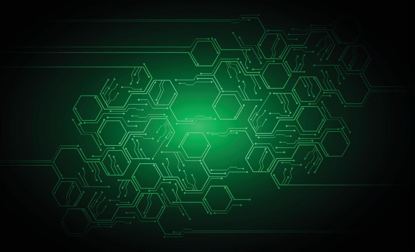 cyber circuit future technology concept background vector