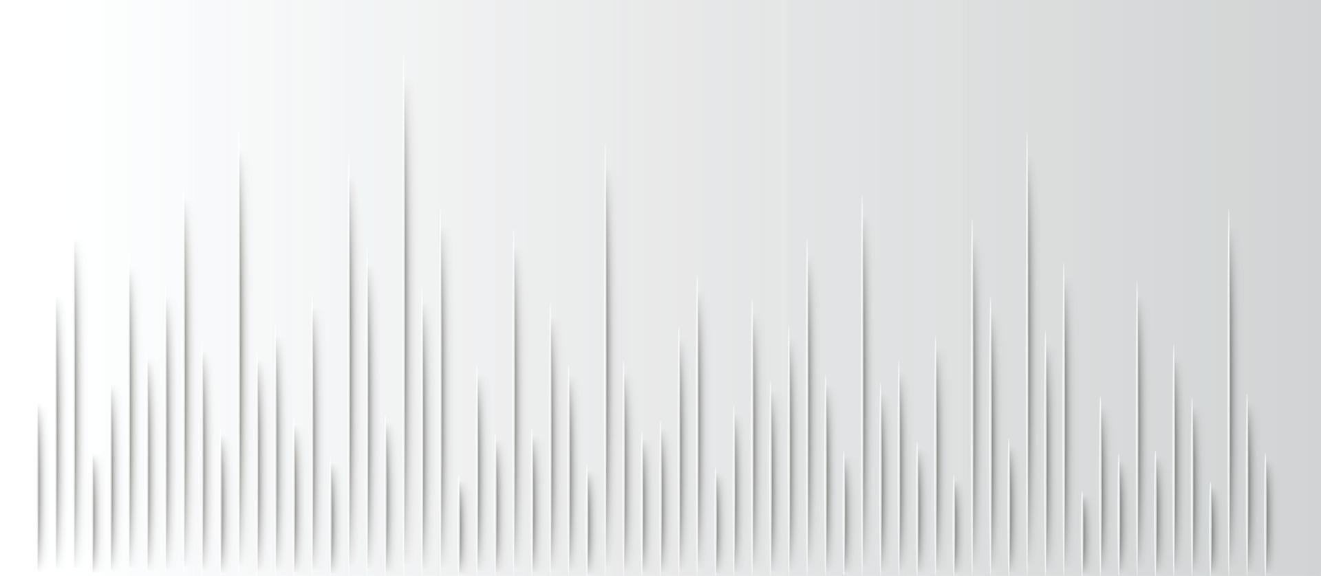 Sound waves oscillating dark light vector