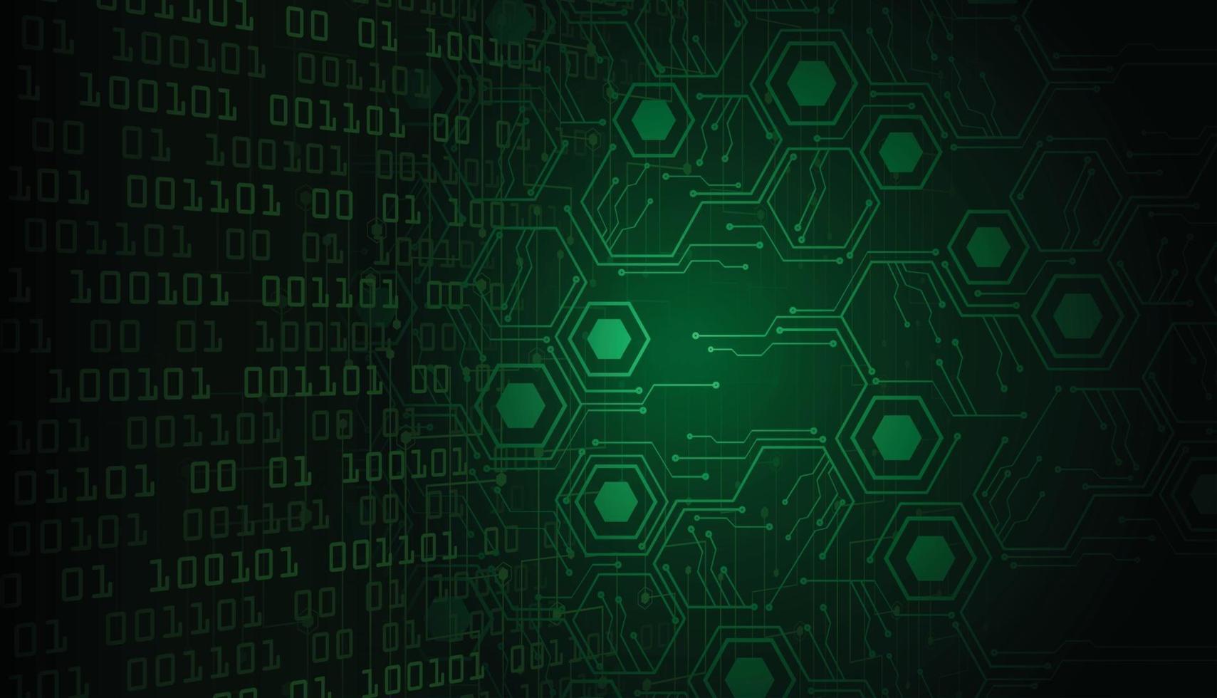 cyber circuit future technology concept background vector
