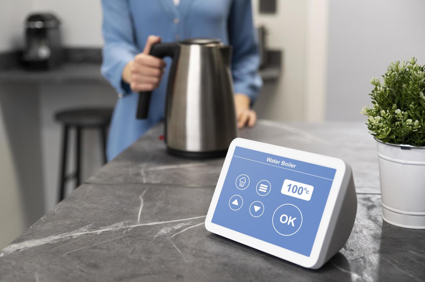Home automation with water boiler device photo