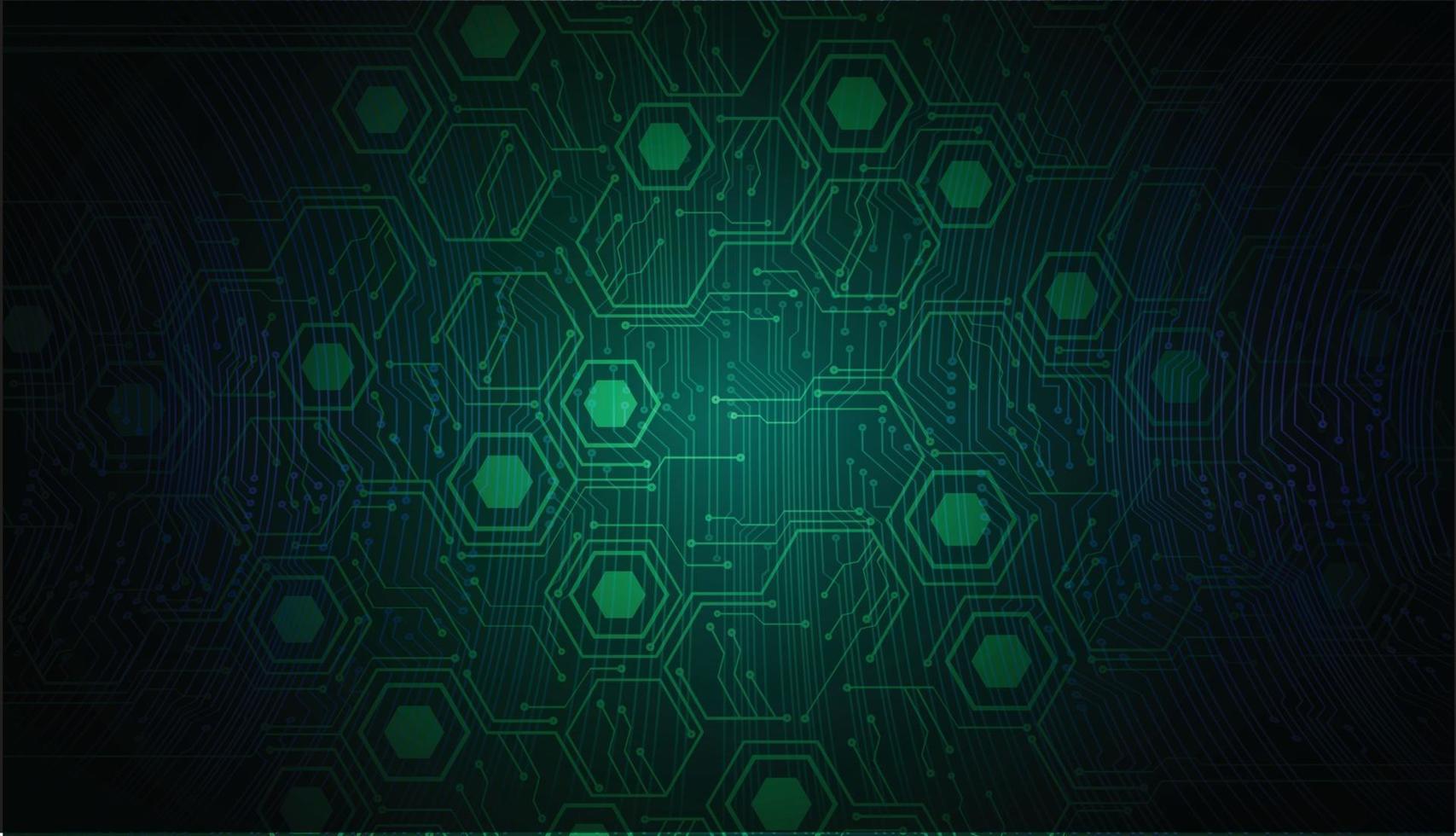 cyber circuit future technology concept background vector