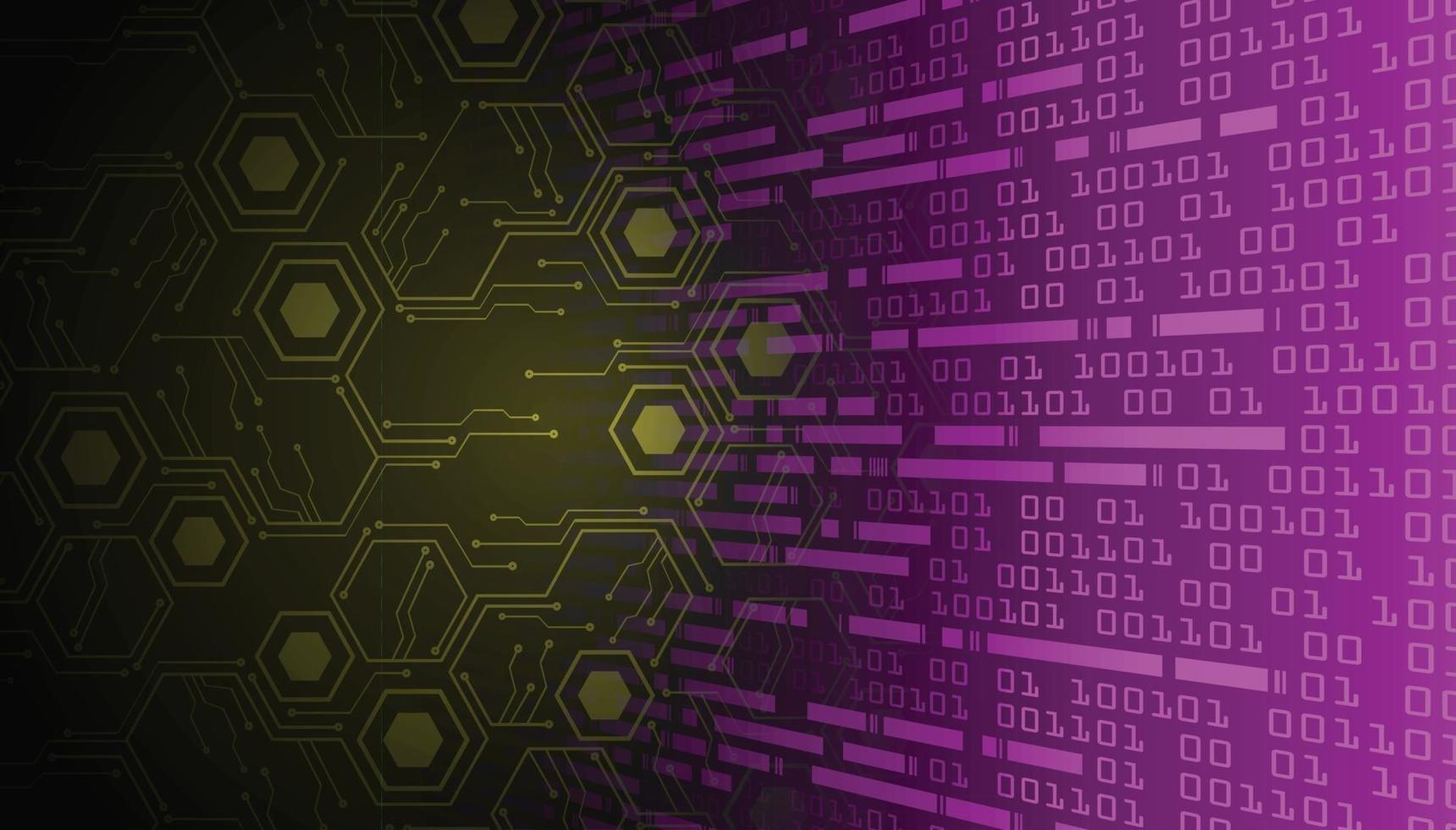cyber circuit future technology concept background vector