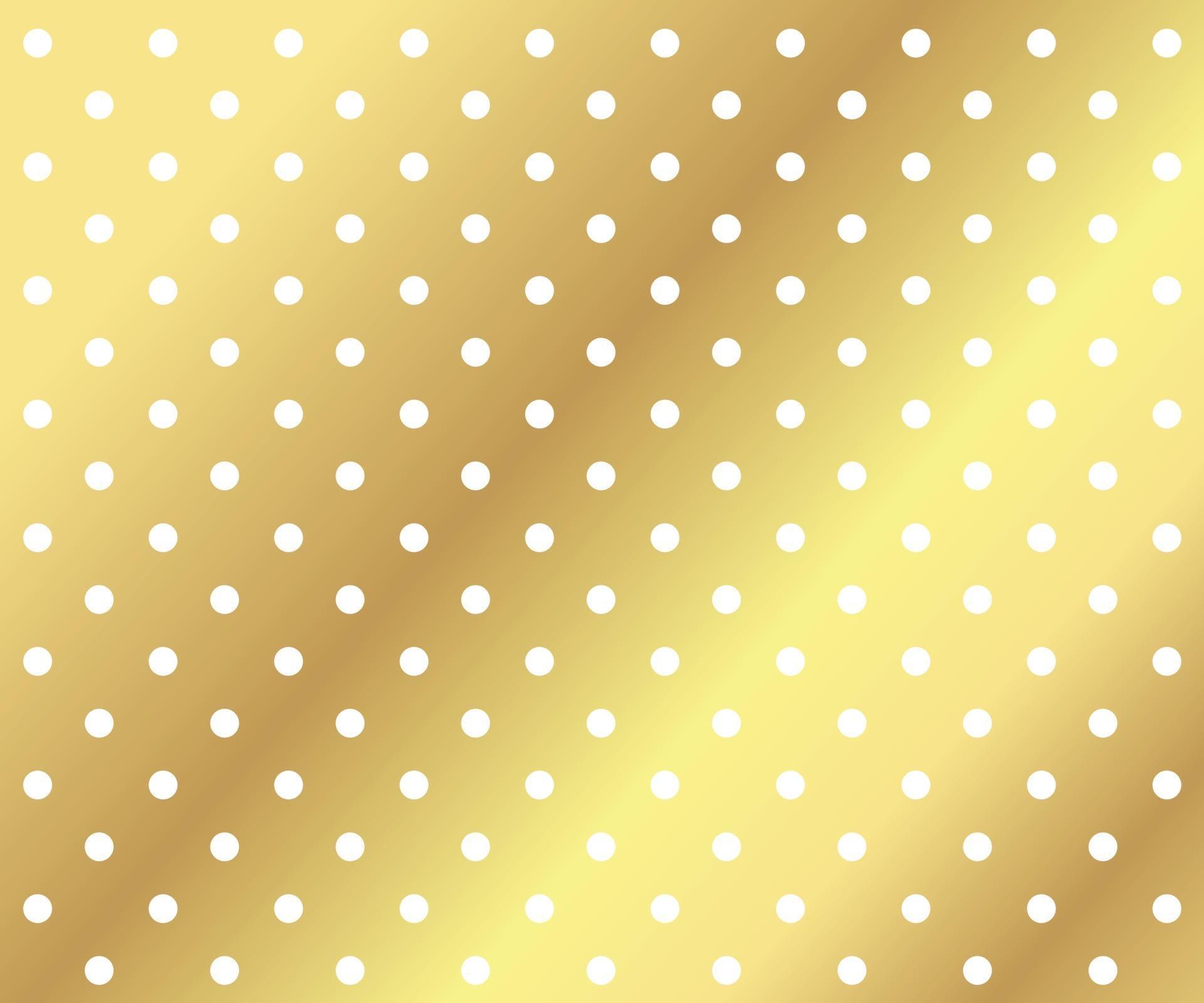 Gold polka dots background 2752585 Vector Art at Vecteezy