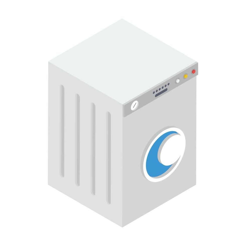 Laundry Washing Machine vector
