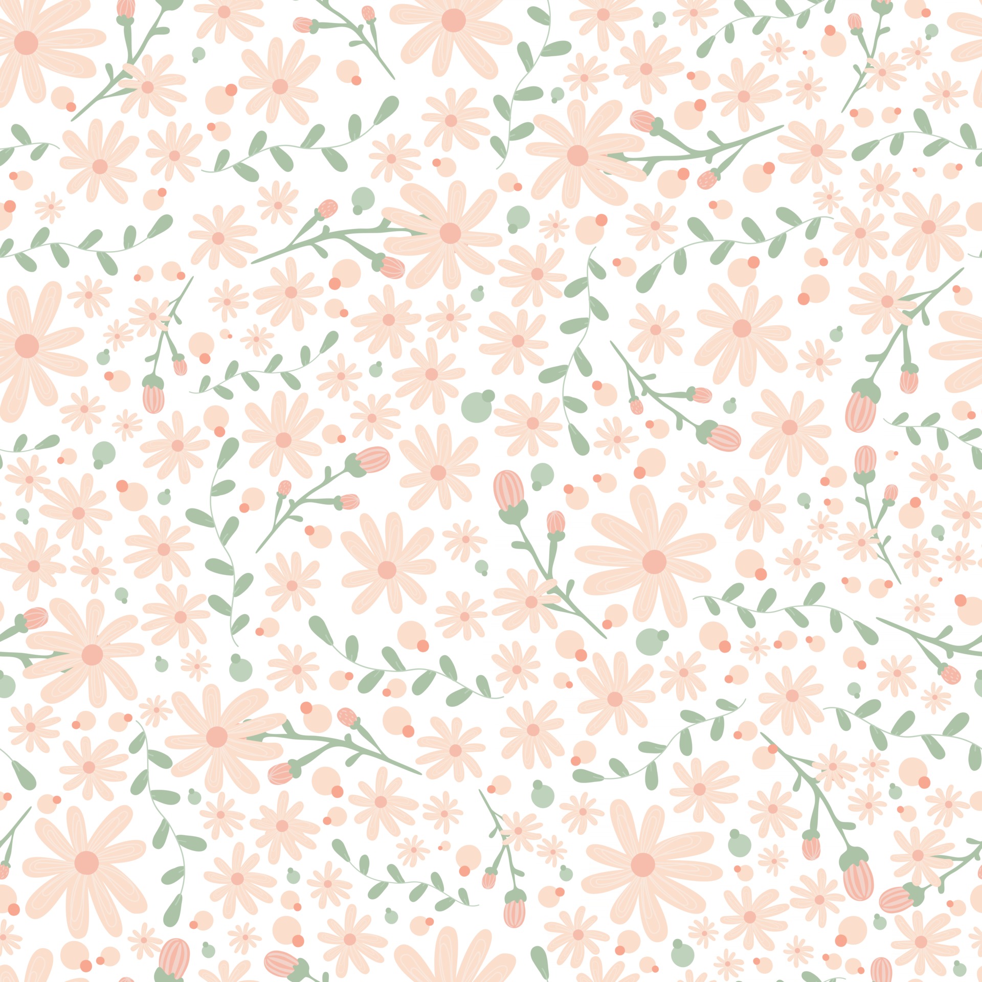 Pretty 2024 flower background