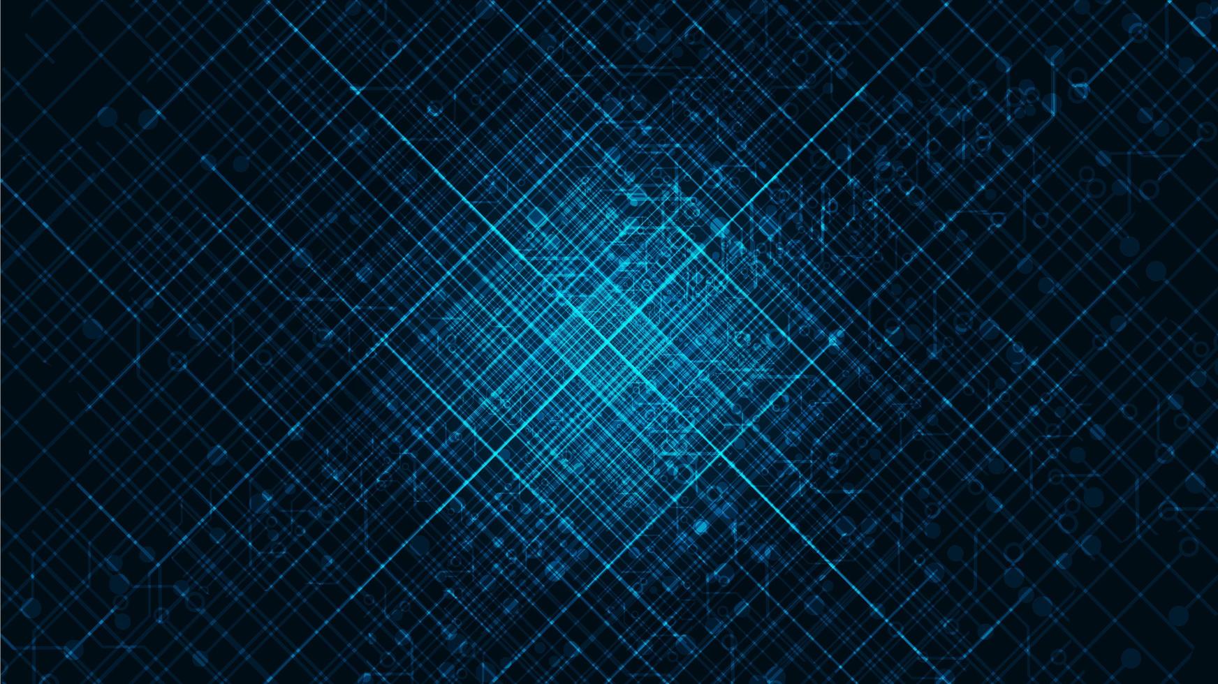 Big data with Circuit Microchip on Technology Background, Hi-tech and security Concept design, Free Space For text input vector