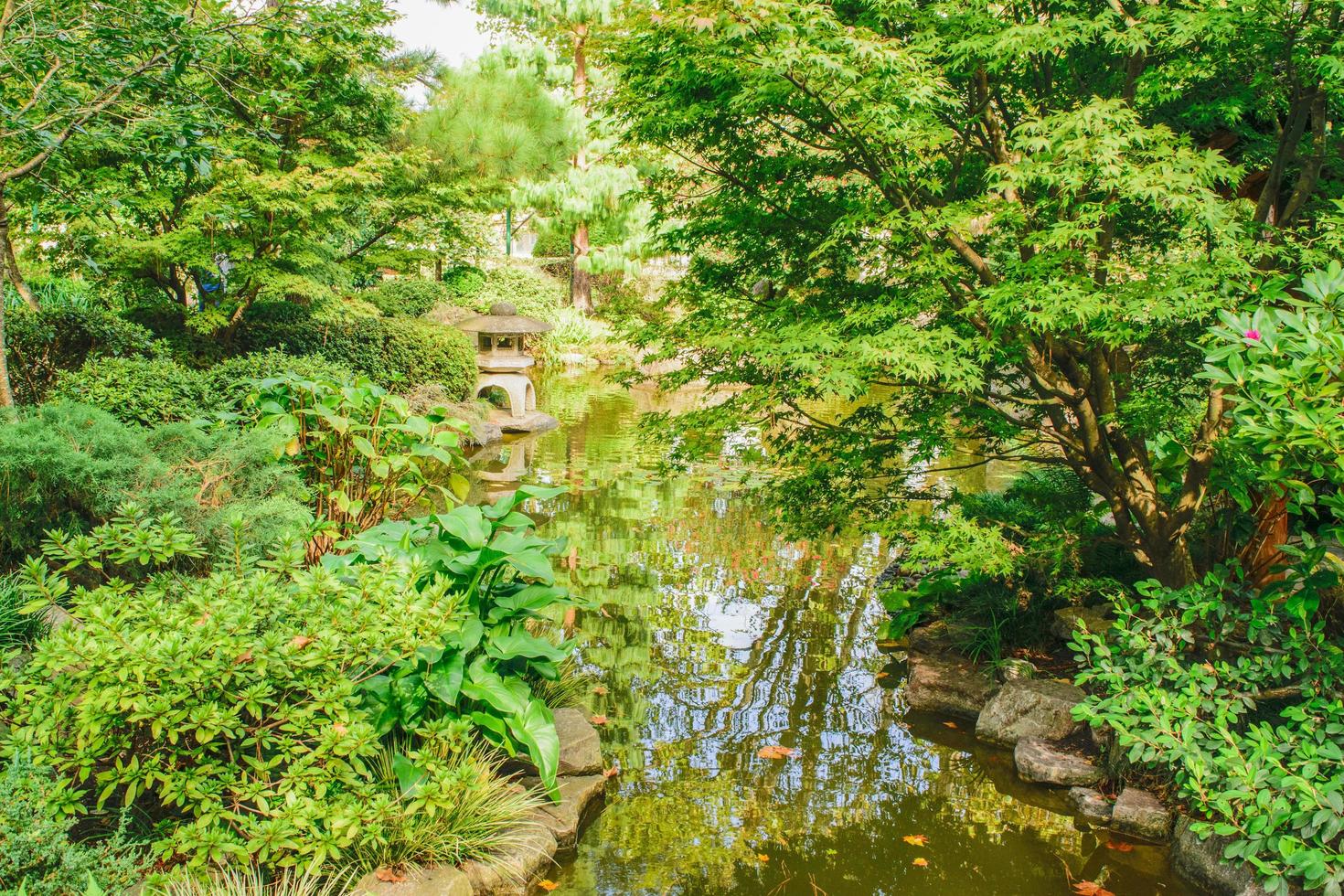 jardín japonés en montevideo foto