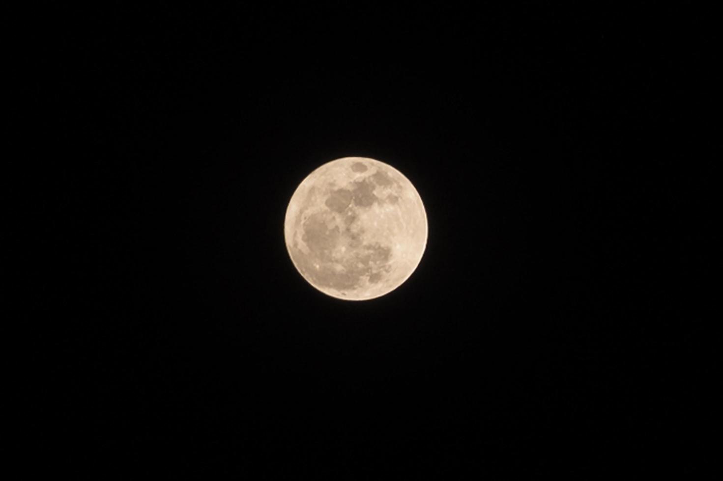 Beautiful Super Moon photo