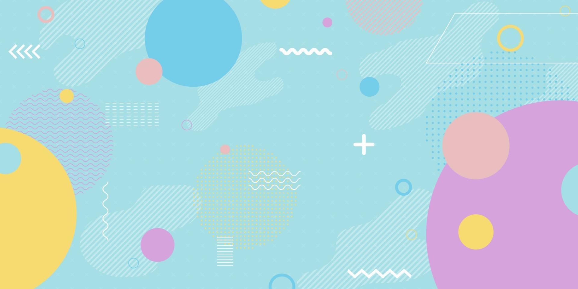 Vector abstract colorful background created from geometric shapes.